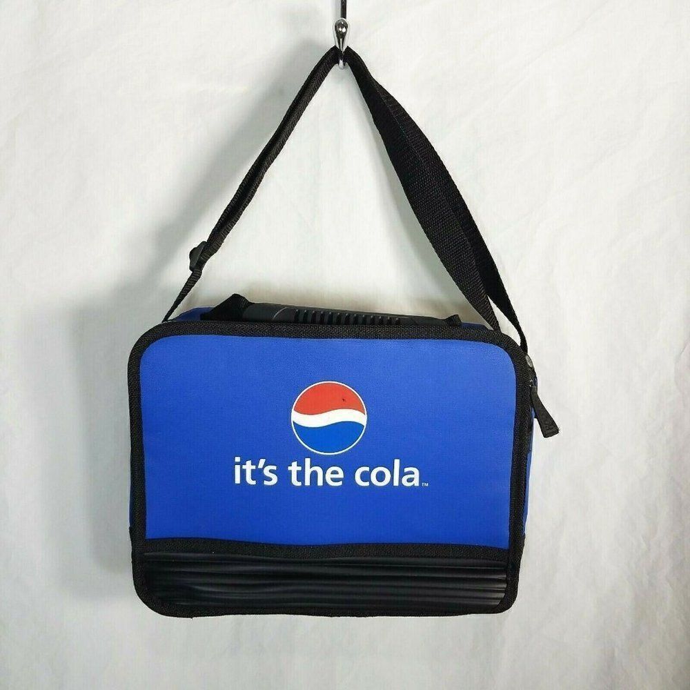 KOOZIE Pepsi Cola Lunch Bag Tote Can Cooler